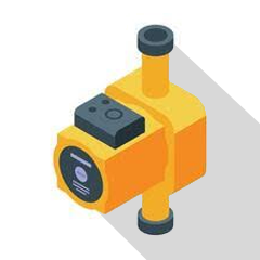 Circulation and chilled water pumps