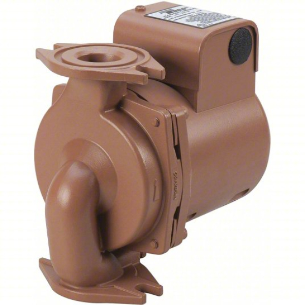 Taco Potable Water Circulating Pump: Std, Taco, Flanged, 1/6 HP, 115V AC, 29 ft Max. Head